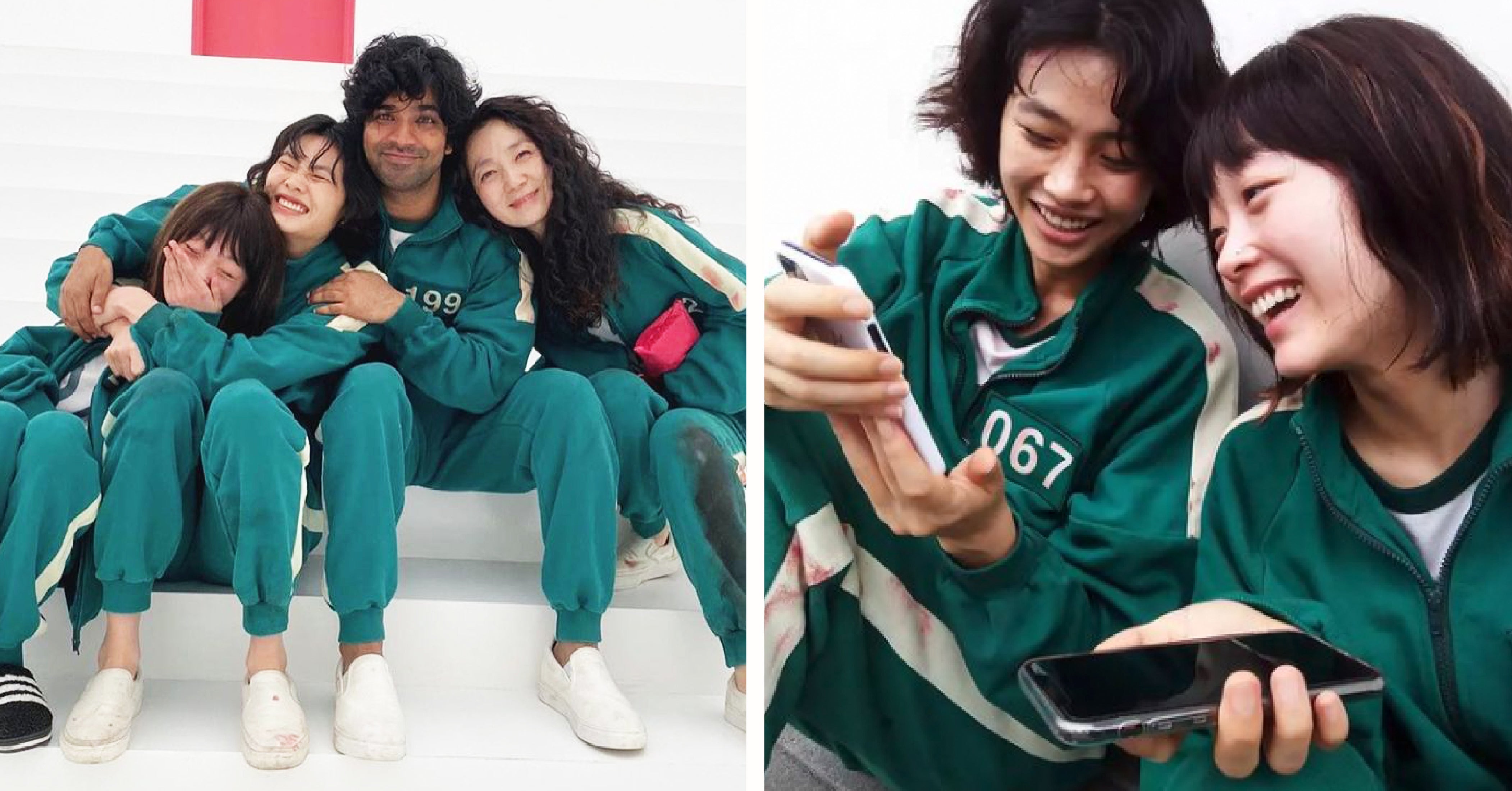 29 Pics Of The "Squid Game" Cast Being Adorable With Each Other | The  Paradise News