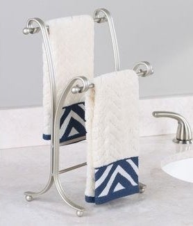 metal towel rack