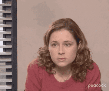 a gif of pam from the office saying I really want it