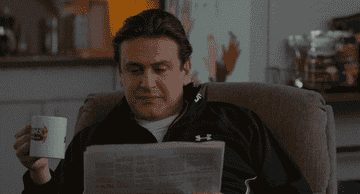 A gif of Jason Segal saying &quot;What? No way&quot;