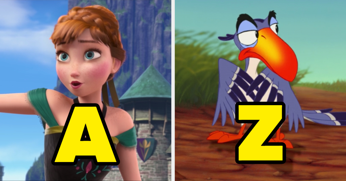 Disney Character Short Name Quiz