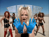 baby spice in the say youll be there video