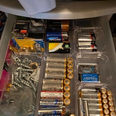 the organizers in another drawer