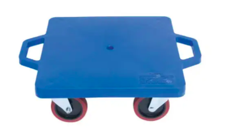 a blue scooter