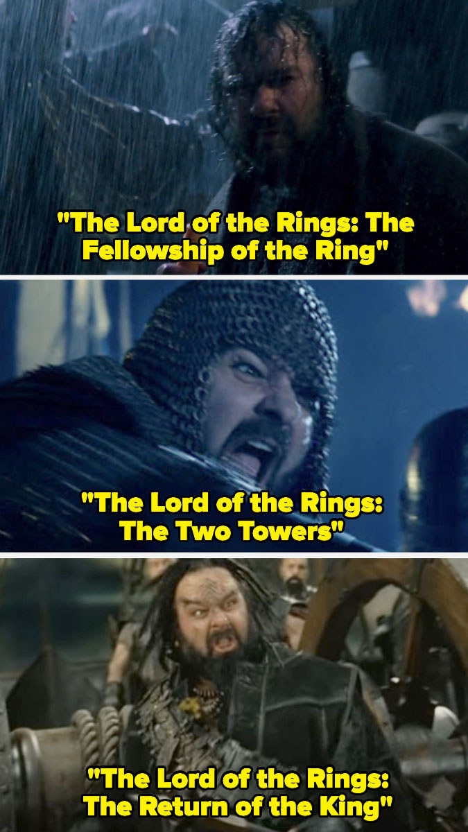 Peter Jackson in each &quot;Lord of the Rings&quot; movie
