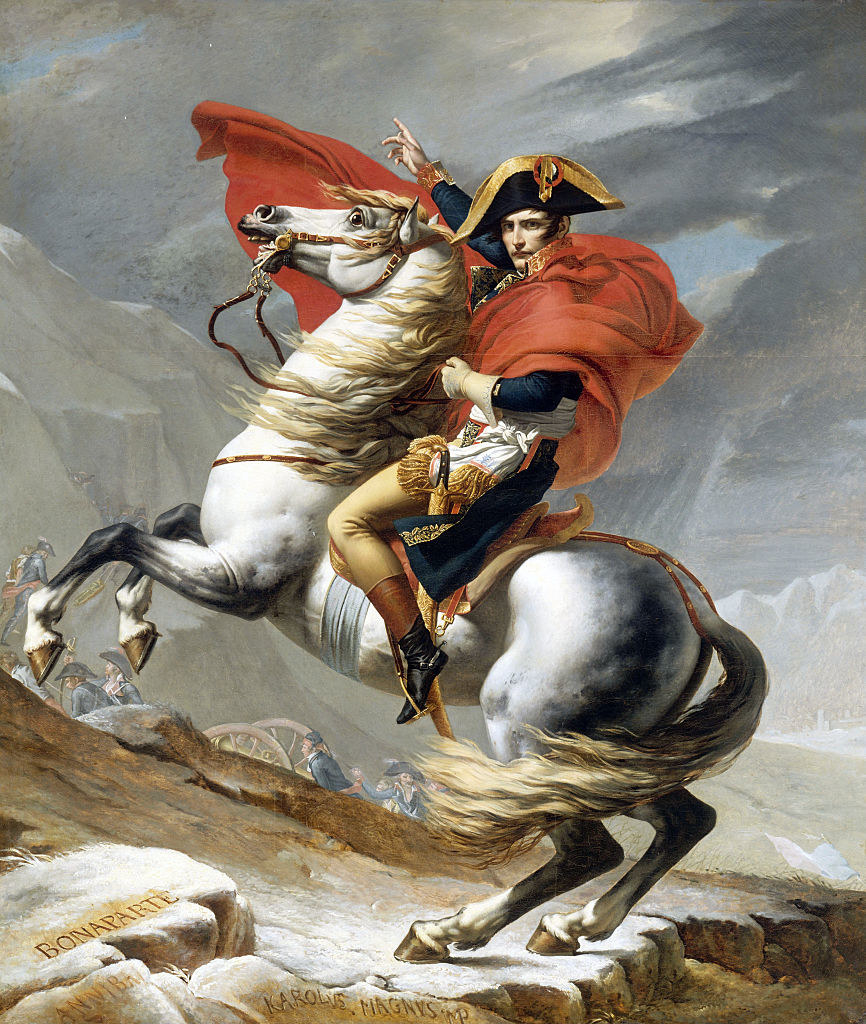 Napoleon on a horse