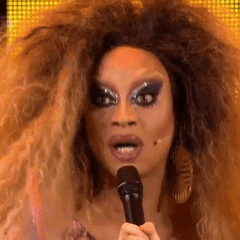 drag queen on all together now saying more is more