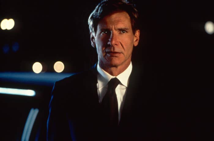 Harrison Ford looking great in a suit