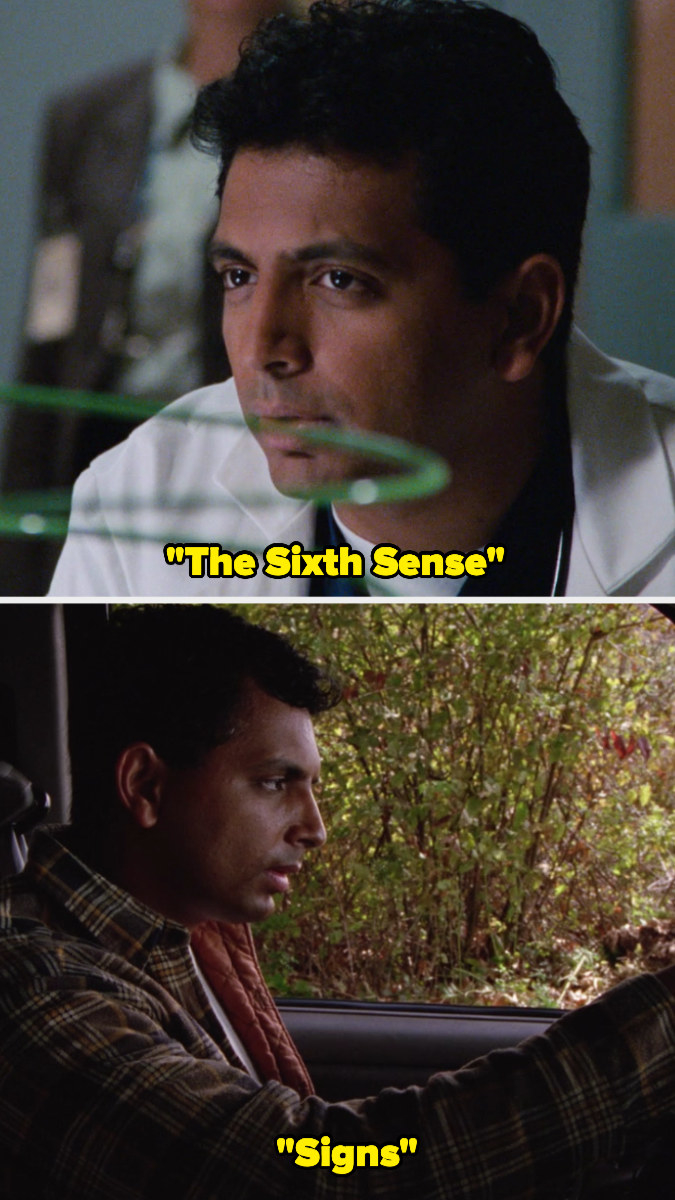 M. Night Shyamalan in &quot;The Sixth Sense&quot; and &quot;Signs&quot;