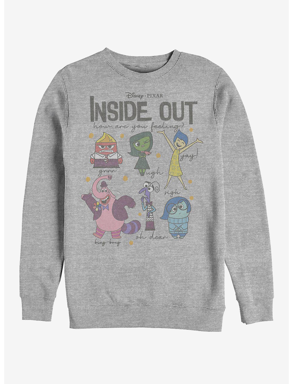 Disney Pixar Inside Out Emotion Eyes T-Shirt, BoxLunch