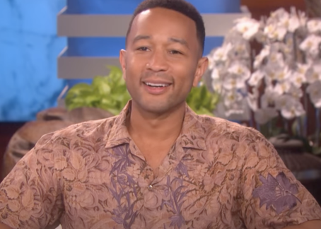 John Legend being interviewed