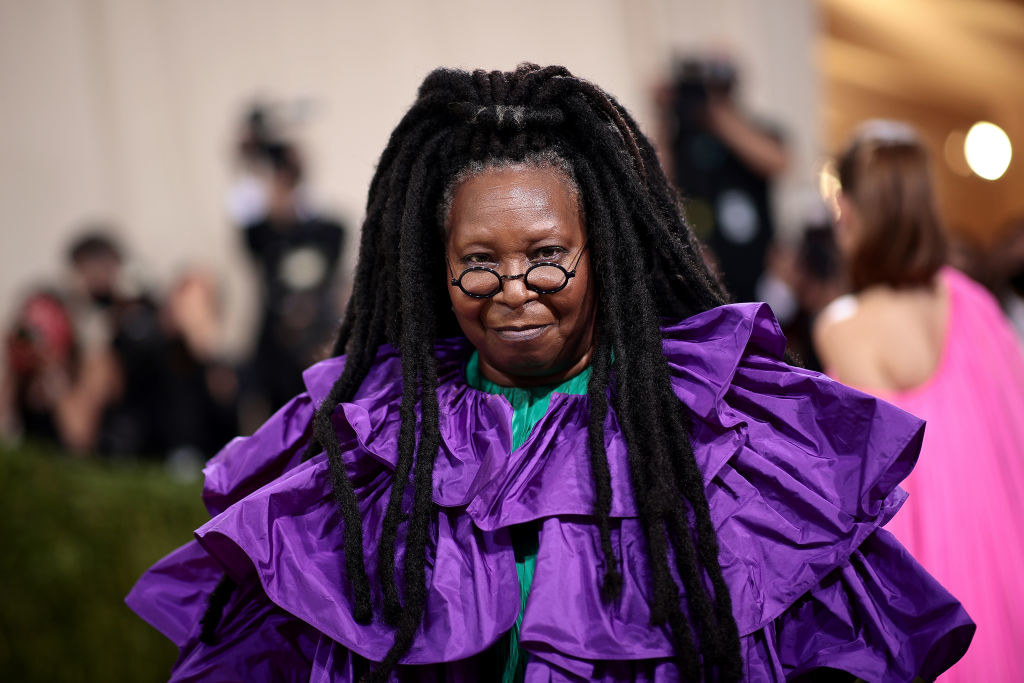 Whoopi Goldberg attends The 2021 Met Gala Celebrating In America: A Lexicon Of Fashion