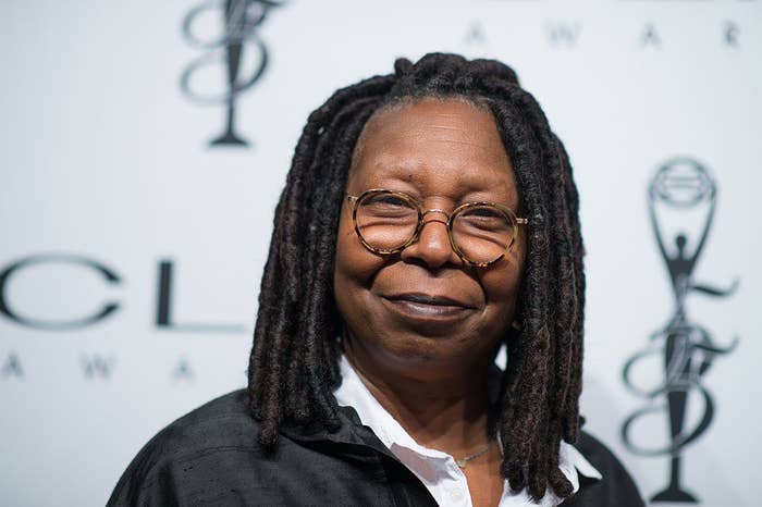 Whoopi Goldberg arrives at 55th Annual CLIO Awards