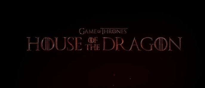 Title treatment for Game of Thrones: House of the Dragon