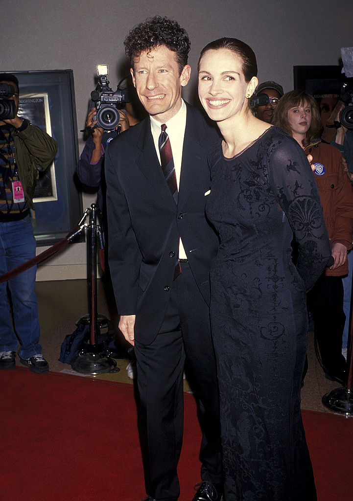 Lovett and Roberts attending a premiere