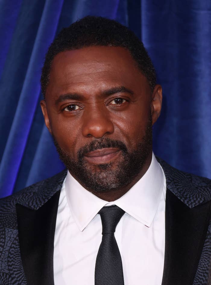 Idris Elba in a suit