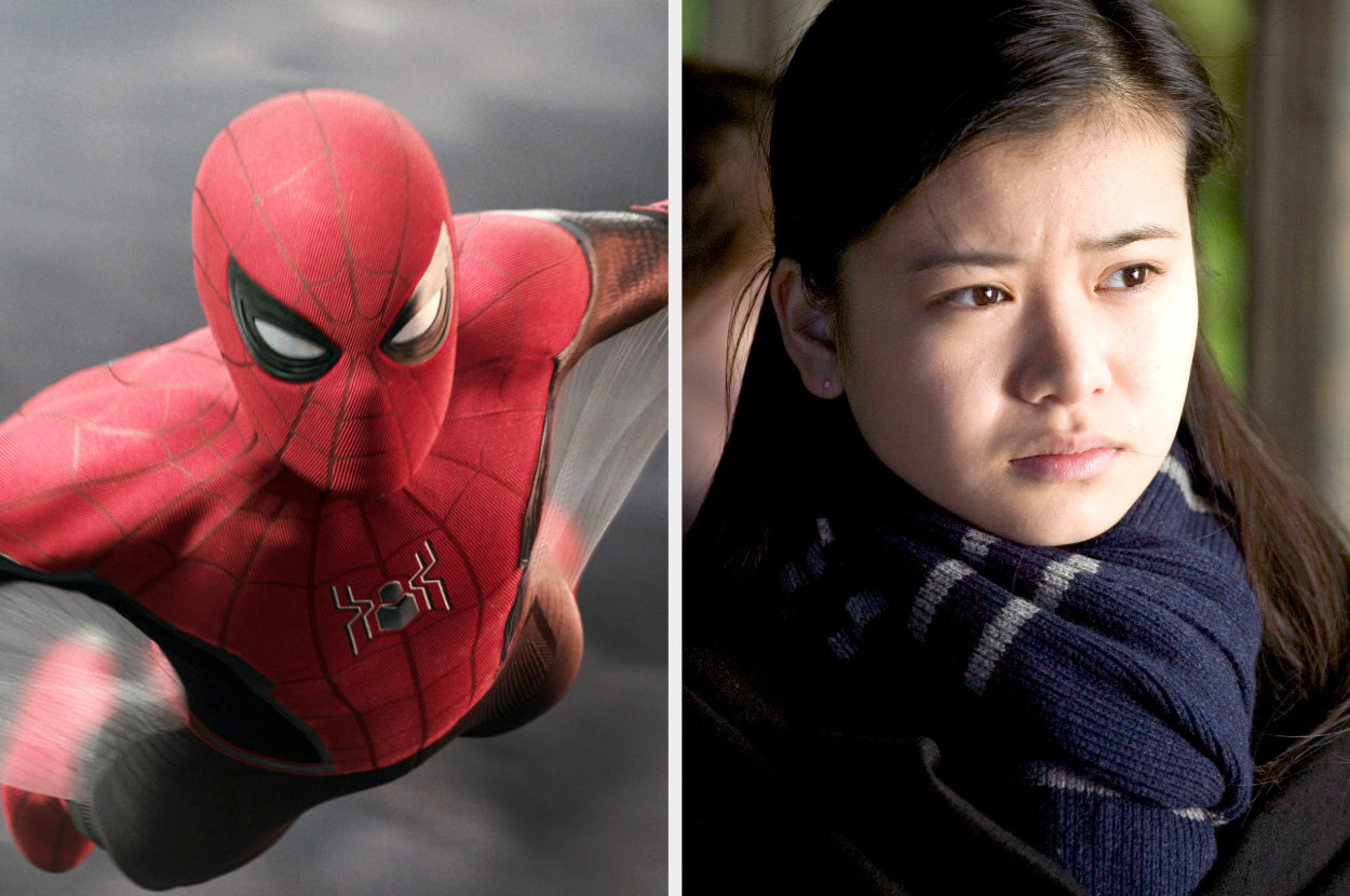 Spider-Man and Cho Chang