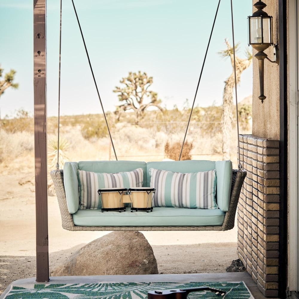 mint loveseat swing