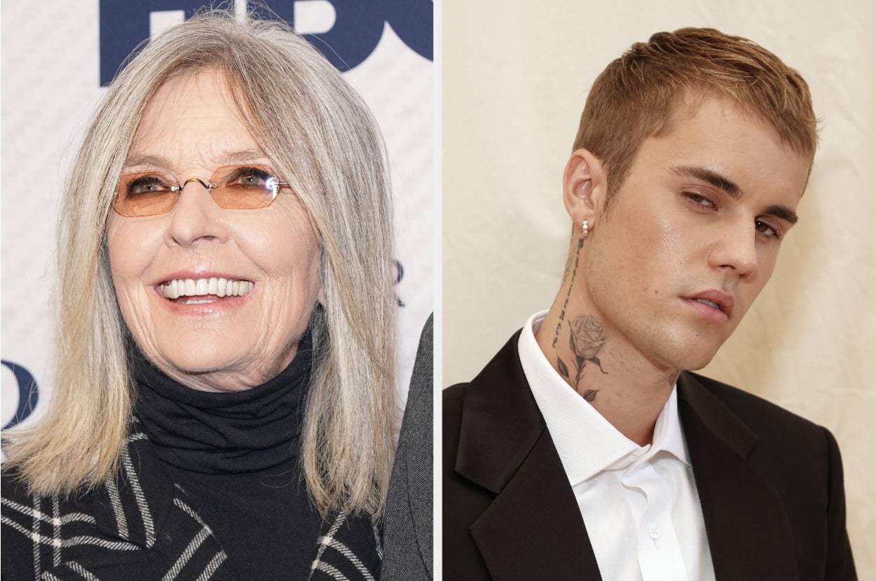 Diane Keaton Justin Bieber