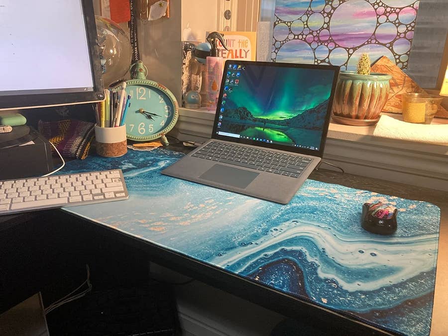 Felt Wool Desk Mat,desk Pad Long, Felt Desk Accessories, Mouse Pad XXL,  Keyboard Laptop Mat,play Mat, Desk Setup,desk Decor,mothers Day Gift 