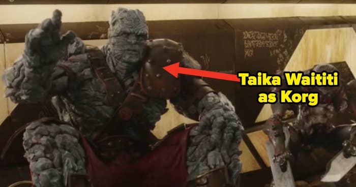 A CGI alien in &quot;Thor: Ragnarok&quot; played by Taika Waititi