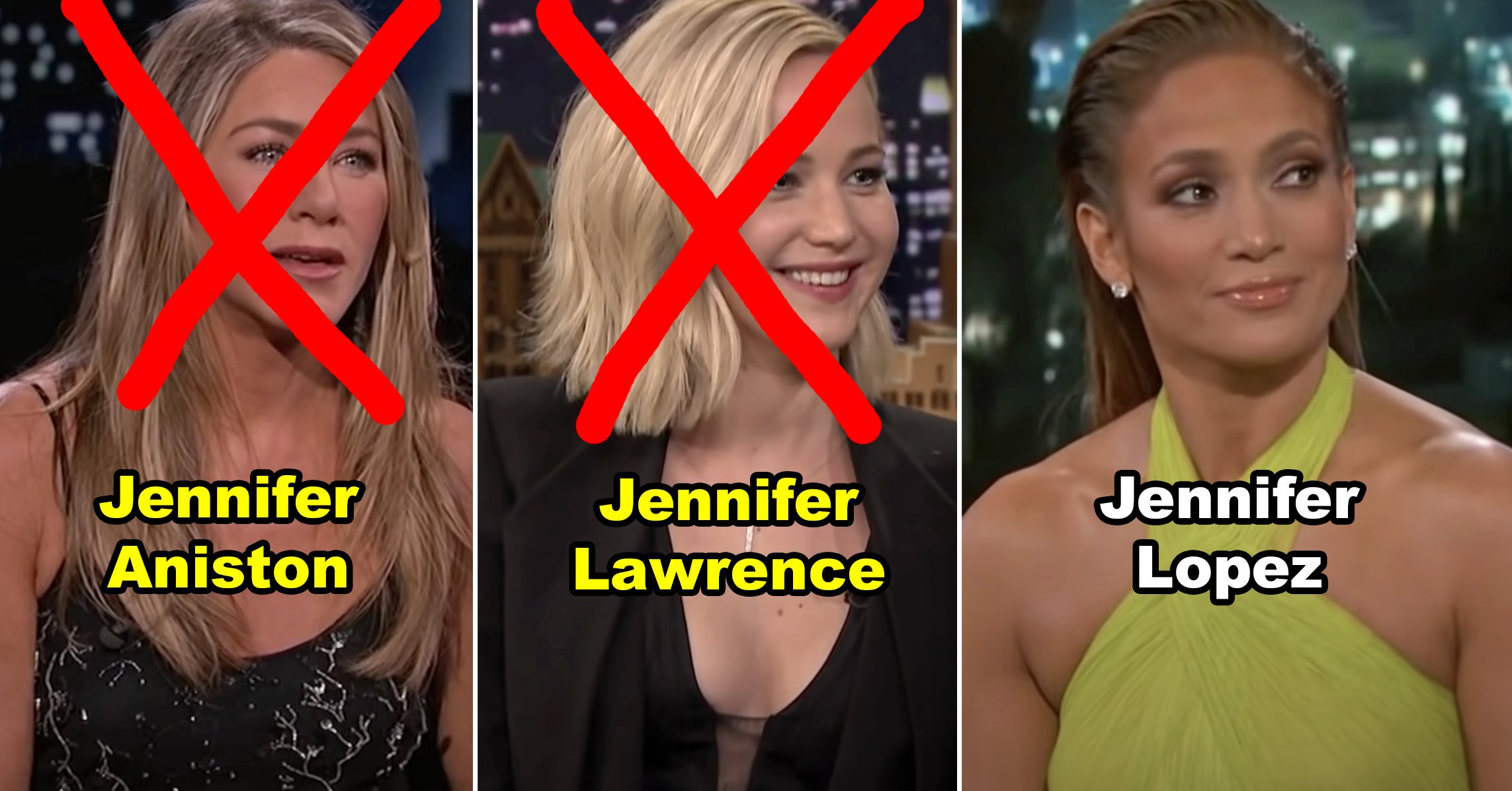 These 52 Celebrities All Have Identical First Names, But You Can Only Save One From Being Erased Forever