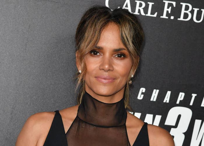 Halle Berry in a halter top