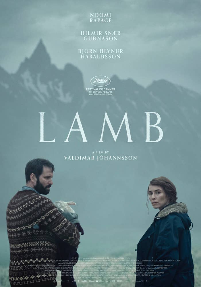 Noomi Rapace, Hilmir Snaer Gudnason on the poster for the film
