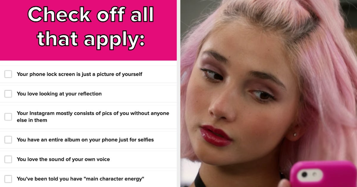 Are You Obsessed With Yourself Checklist Quiz