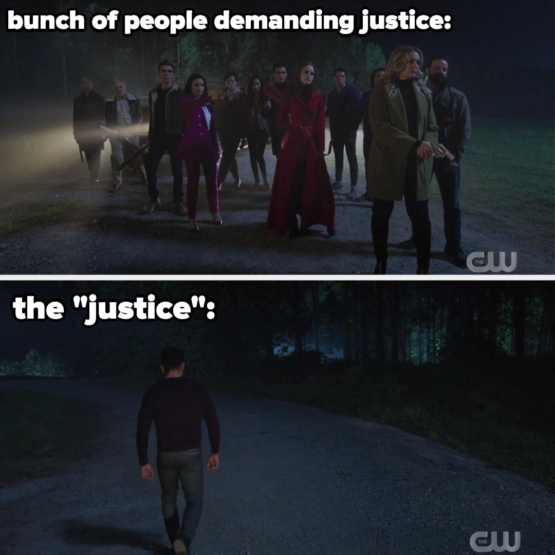 The town giving hiram justice