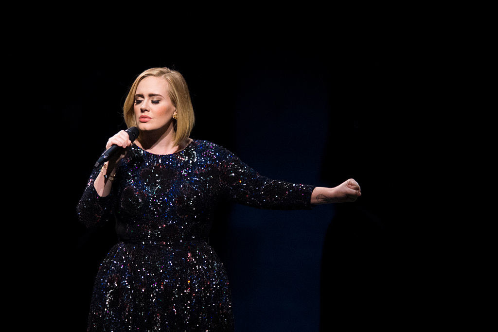 Adele performs at American Airlines Center