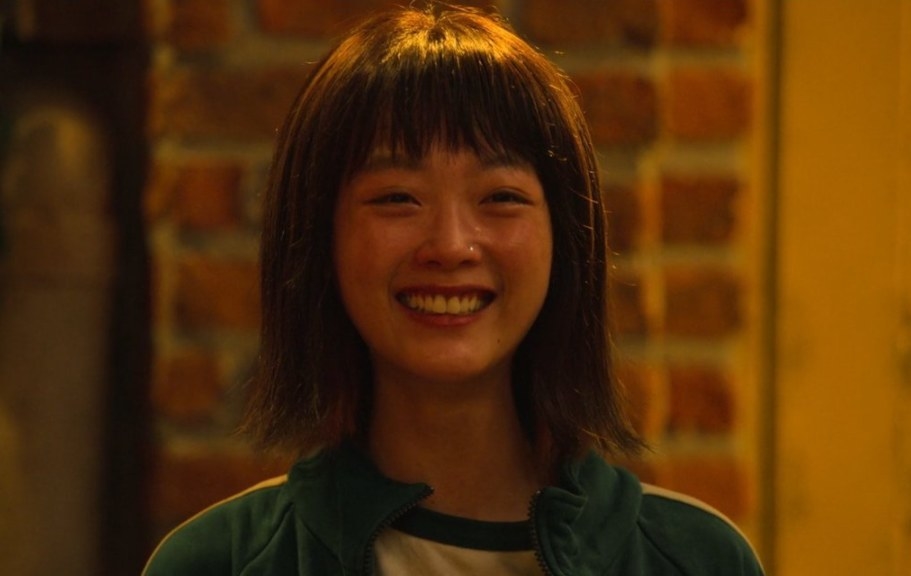 Close up of Ji-young smiling