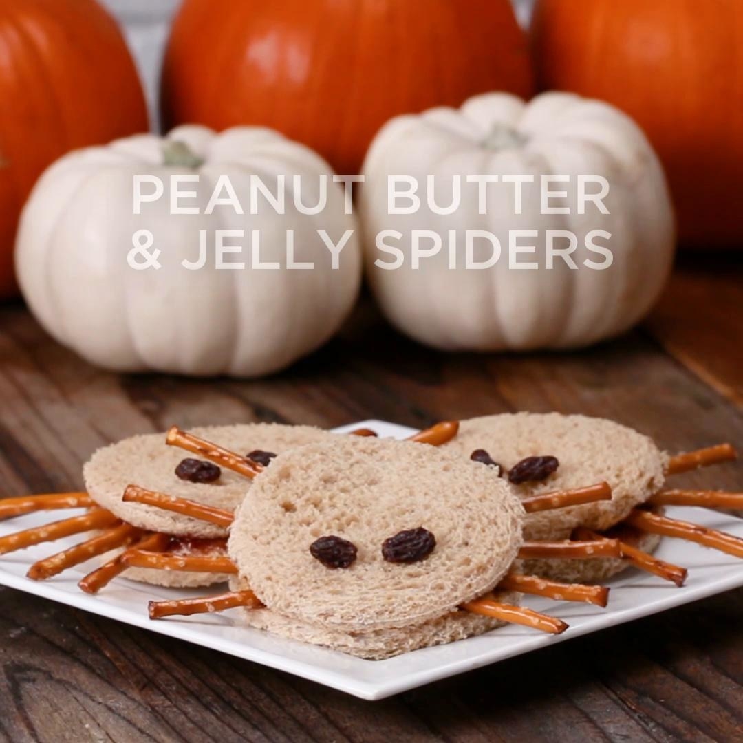 Peanut Butter &amp;amp; Jelly Spiders