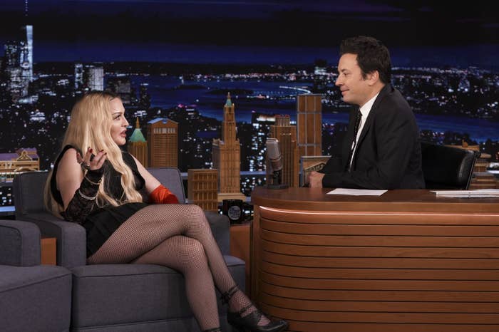 Madonna and Jimmy Fallon
