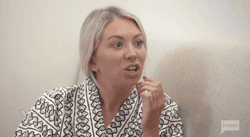 Stassi Schroeder saying, &quot;You&#x27;re disgusting&quot;