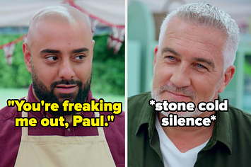 George says, you're freaking me out, Paul. Paul responds with stone cold silence