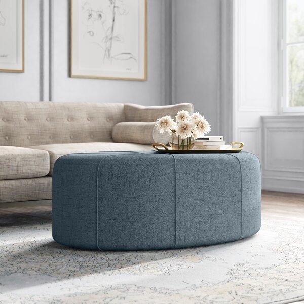 the ottoman in blue