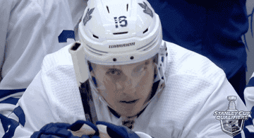 mitch marner shaking his head