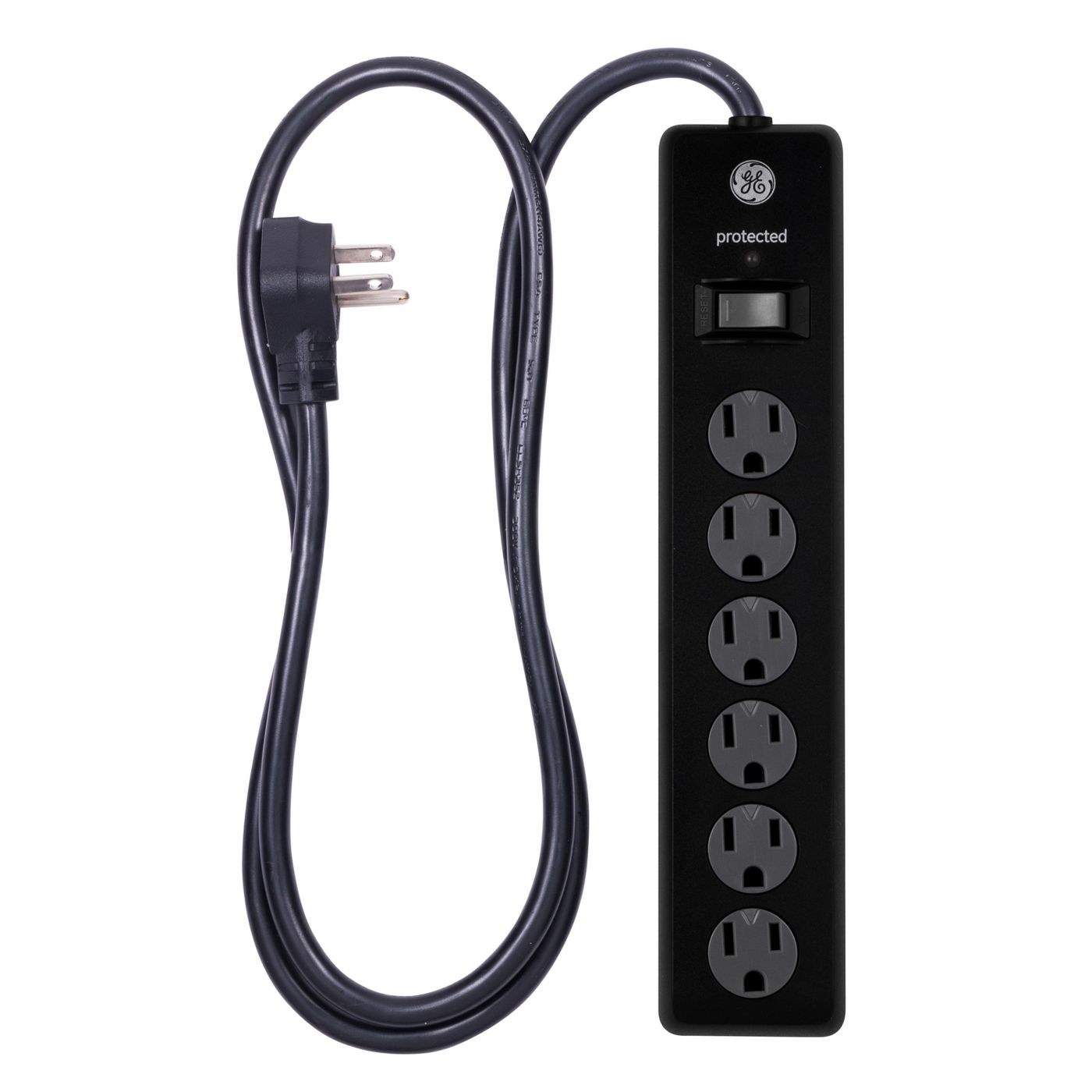 The six-outlet surge protector