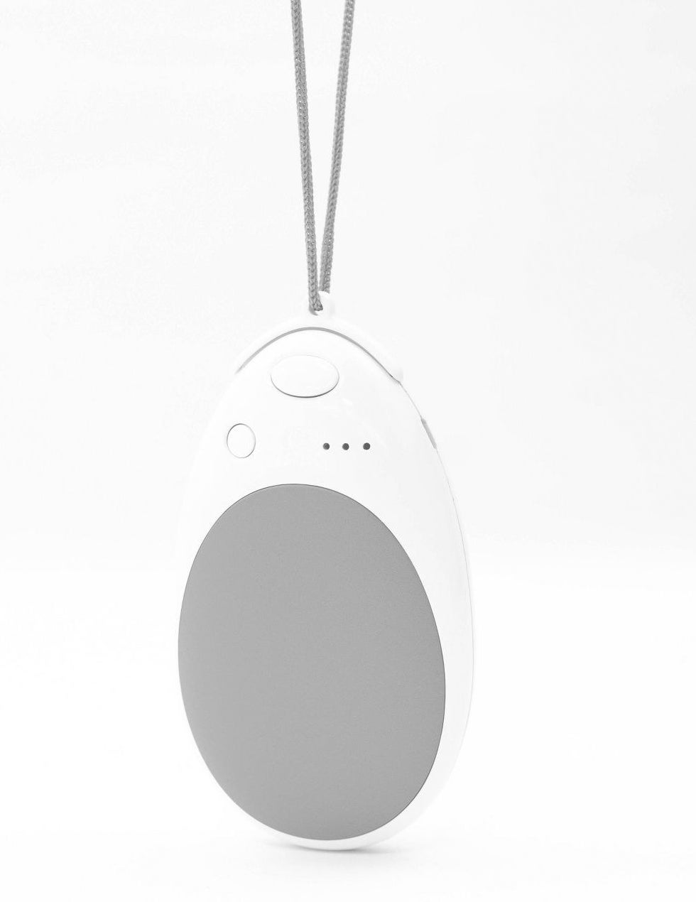 The rechargeable, wearable necklace hand warmer