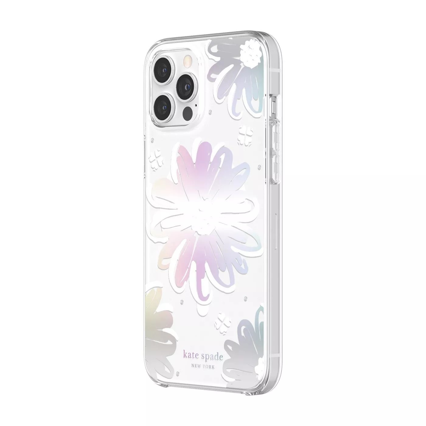 The Kate Spade daisy iridescent phone case