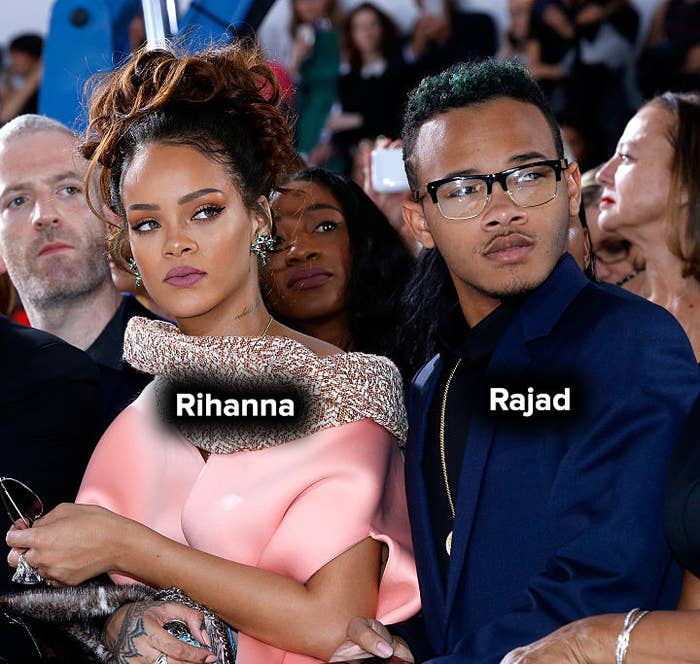 Rihanna and Rajad
