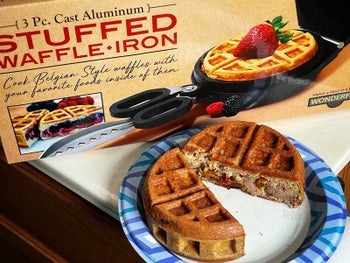 Presto Stuffler Stuffed Waffle Maker Tested -- Cooking Gizmos 