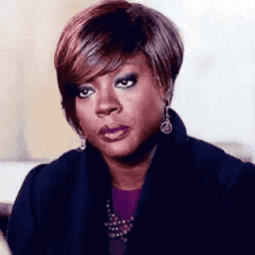 Viola Davis on &quot;How to Get Away with Murder&quot; looking disgusted, picking up her purse and leaving a room