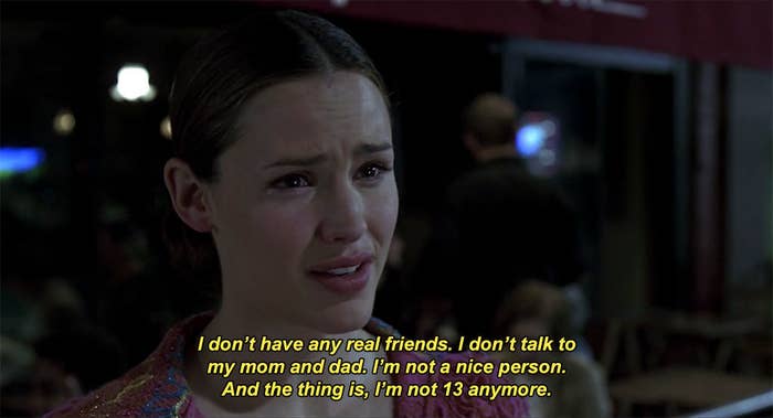 Jennifer Garner as Jenna Rink doesn&#x27;t like the woman she grew up to be in &quot;13 Going on 30&quot;