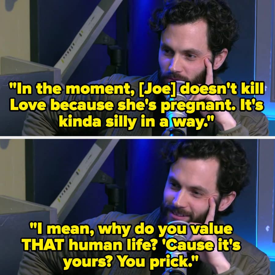 Penn Badgley Dragging You Joe Goldberg