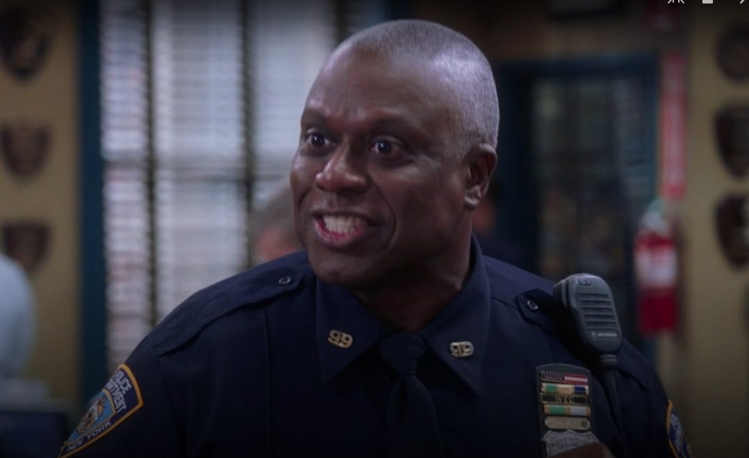 Holt smiling at Amy in &quot;Brooklyn Nine-Nine&quot;
