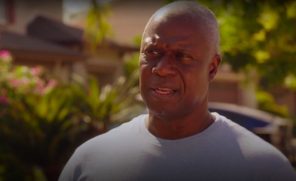 Holt walking and talking in Florida in &quot;Brooklyn Nine-Nine