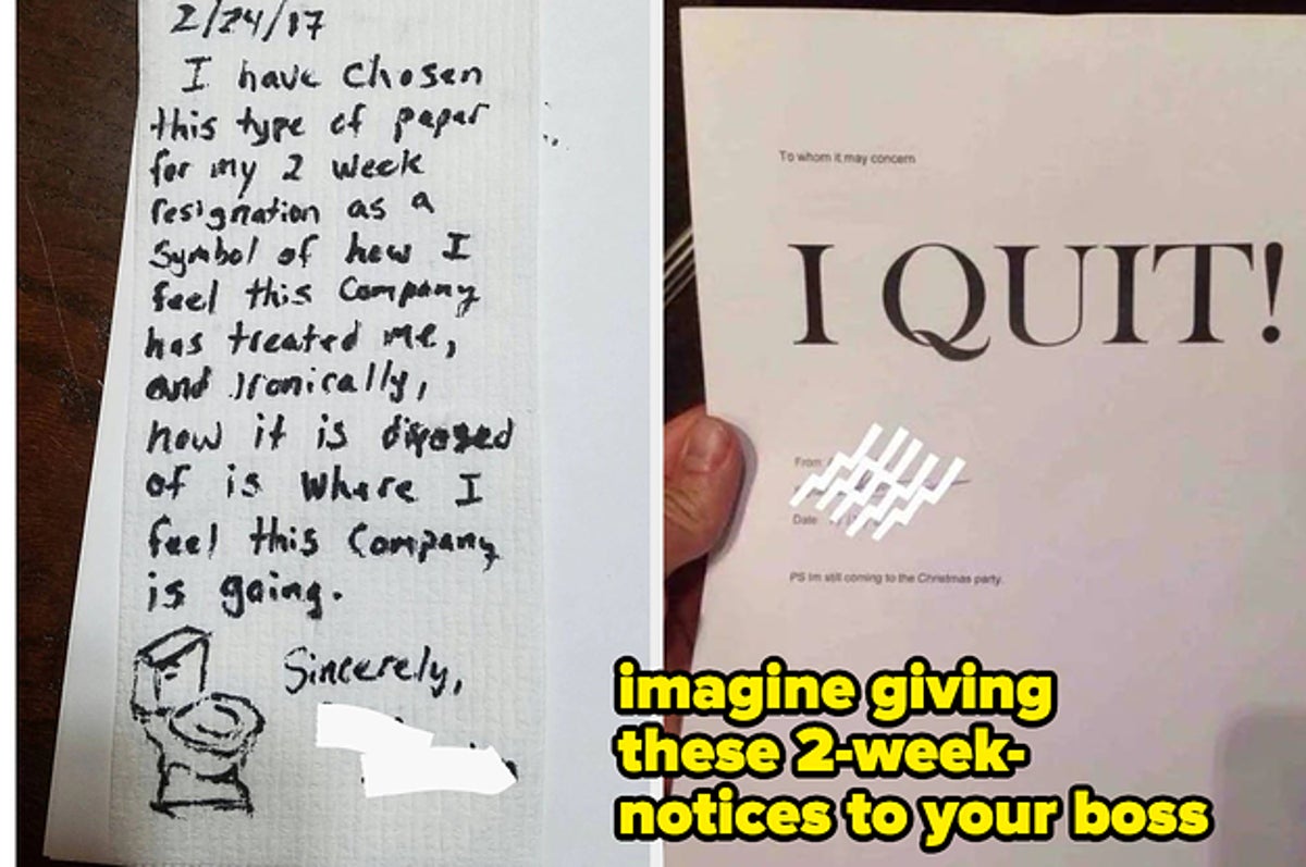 12 Of The Funniest Resignation Letters