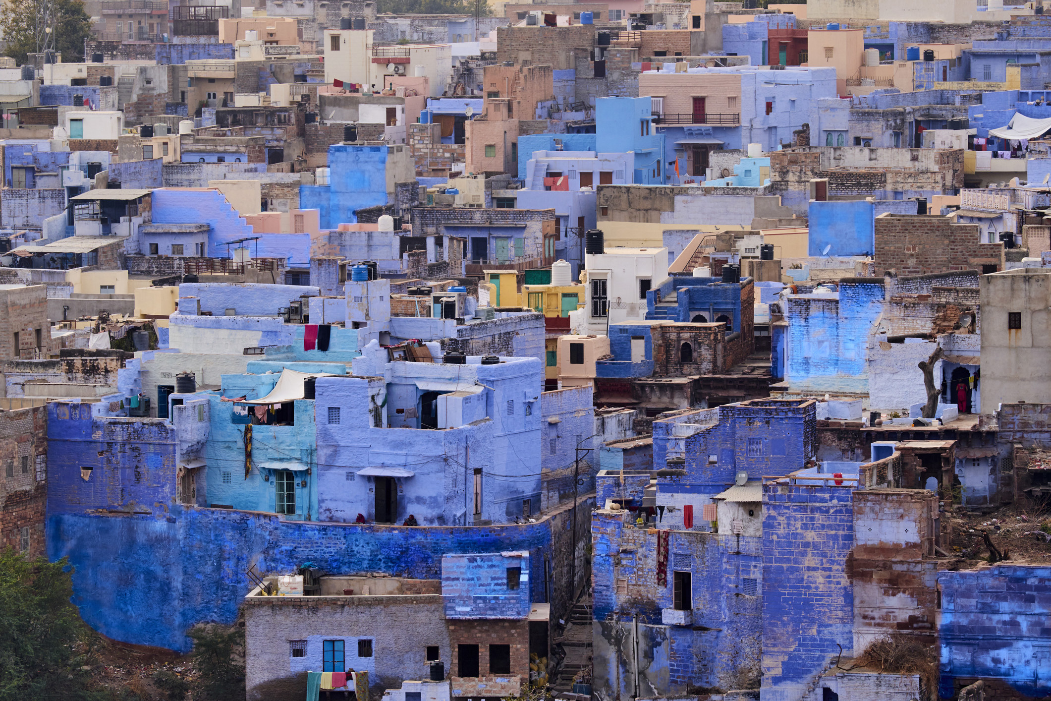 Rajasthan, the blue city, India.